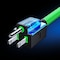 Maximm 1ft 16AWG Indoor Extension Cord w/ Green Indicators, 3 PK, Black, 3PK OBK-ISW-04K-05H-1BL-OR-GRN3PK - alternate 4