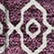 Homeroots 10' X 14' Eggplant And Ivory Southwestern Washable Indoor Outdoor Area Rug 593671 - alternate 4