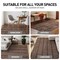 World Rug Gallery Bohemian Stripe Lines Shag Area Rug 2 ft x 3 ft Beige WR128BEIGE2X3 - alternate 5