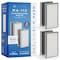 Medify Air MA112 Replacement Filter Medical Grade True HEPA H13 2Sets 4 Total Filters 2PK MA-112R-2 - alternate 1