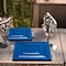 Smarty Had A Party Midnight Blue Square Plastic Dinnerware Value Set (120 Dinner Plates + 120 Salad Plates), 240PK 6819VP-CASE - alternate 1