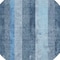 Homeroots 8' Blue And Gray Round Striped Washable Indoor Outdoor Area Rug 617838 - alternate 4