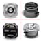 Pyle 1.5 in Audio Car Tweeter Speaker, Silver PDBT31 - alternate 2