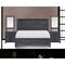 Homeroots Three Piece Gray Solid Wood Bedroom Set 523973 - alternate 2
