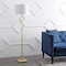 Jonathan Y Juno 62.5" Transitional Glam Metal LED Floor Lamp, Gold Painting JYL3064A - alternate 5