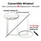 Factory 2U Windows Horizontal Sliding Impact Window 36in x 36in, White Vinyl, LowE Laminated Glass Argon Fill 803996 - alternate 5