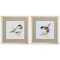 Homeroots Set of Two 18" X 18" Champagne Framed Art Wall Decor, 2PK 365260 - alternate 3