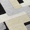 Homeroots 10' X 14' Black Ivory And Beige Geometric Washable Indoor Outdoor Area Rug 613198 - alternate 3