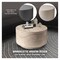 Leisuremod Terra 36 in Round Fiberstone Side Table, Weatherproof, Indoor/Outdoor, Fully Assembled TCT36TR - alternate 4