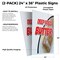 Signmission Deep Fried Butter, Plastic Signs Only 24 Inch x 36 Inch, Corrugated Plastic, 2PK CSB-2436-2PACK-Deep Fried Butter - alternate 2