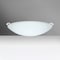 Besa Lighting Sonya 20 Ceiling, Satin Frost, White Clips, 3x11W LED 841925-LED-WH - alternate 1