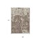 Homeroots 9' X 12' Brown And Ivory Abstract Washable Indoor Outdoor Area Rug 612723 - alternate 4