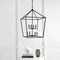Jonathan Y Pagoda 20" 8-Light Classic Traditional Metal Cage Lantern LED Pendant, Oil Rubbed Bronze JYL7438A - alternate 5