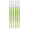 Da Vinci FIT Synthetics Student Brush, Synthetic, Acrylic & Tempera, Flat, Series 374, Size 4, 6PK VA-374_4 - alternate 1