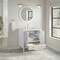 James Martin Vanities Myrrin 30" Single Vanity, Bright White w/ 3 CM Siberian Silestone Top 485-V30-BW-3SFR - alternate 3