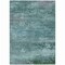Homeroots 9' X 12' Teal Blue Gray And Pale Aqua Abstract Washable Indoor Outdoor Area Rug 630859 - alternate 4