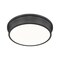 Z-Lite Bentley Matte Black 1 Light Flush Mount 7702F20-MB-LED - alternate 2