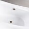 Kingston Brass 67-Inch Acrylic Rectangular Double Ended Freestanding Tub with Overflow/Drain Assembly VTDE673321M3 - alternate 2