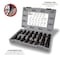 Performance Tool Locking Lug Nut Master Key Set, Spline Hex Star Keys, 16 Styles, Black Oxide M994 - alternate 4