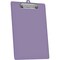 Acrimet 3 Pack Clipboard Letter Size Low Profile Clip & Side Rulers, Durable Plastic, Solid Purple, 3PK 134.LO - alternate 7