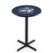Holland Bar Stool Co 36" Blk Wrinkle Georgetown Pub Table, 36" dia. Top L211B3636Grgtwn - alternate 1