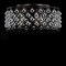 Jonathan Y Gabrielle 19" Metal/Crystal LED Flush Mount Ceiling Light, Oil Rubbed Bronze/Clear JYL9024A - alternate 3