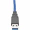 Tripp Lite USB 3.0 SUPERSPEED KEYSTONE JACK TYPE-A EXTENSION CABLE M/F 3 FT U324-003-KJ - alternate 4