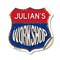 Signmission Julian's Workshop, 12 Inch X 12 Inch, Vinyl Decal SHI-D-12-489-JULIAN - alternate 1
