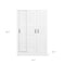 Homeroots White Bedroom Set 601924 - alternate 4