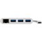 Monoprice SELECT SERIES USB-C 3-PORT USB 3.0 HUB AND GIGABIT ETHERNET ADAPTER 14503 - alternate 1