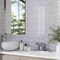 Apollo Tile Coin Gray 11 in x 12.6 in Glass Glossy Floor and Wall Mosaic Tile 4.81 sqft/case, 5PK APLHB88097A - alternate 4