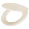 Home Impressions Round Closed Front Bone Wood Toilet Seat WMS-17-B-B - alternate 2