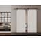 Sartodoors Modern Double Barn Door 72 x 84 inches, BASIC 3001 Ash Franko, 13FT Rail Track Set, Solid Panel I BASIC3001DB-YAFR-7284 - alternate 2