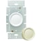 Lutron 5 amps Single Pole Rotary Fan Control Ivory White 1 pk FS-5FH-DK - alternate 4
