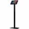Cta Digital PREMIUM THIN PROFILE FLOOR STAND WITH VESA PLATE AND BASE BLACK PAD-CHKB - alternate 1