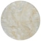 Homeroots 8' Beige And Silver Round Abstract Washable Indoor Outdoor Area Rug 618354 - alternate 4