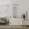 Sartodoors Hidden Door, Felicia 3599 White Silk Concealed Metal Frame 42 x 84 Left Inswing FELICIA3599MF-BEM-42x84-LH-I - alternate 2