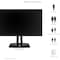 Viewsonic 27" 4K UHD Professional Graphic Design Monitor with USB-C, 3840 x 2160 Resolution. VP2756-4K - alternate 8