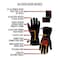 Actionheat AA Battery Heated Fleece Gloves, Unisex, Black, One Size 675595807602 - alternate 4