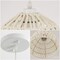 Jonathan Y Campana 10.25" 1-Light Bohemian Modern Woven Rope/Iron LED Pendant, Cream JYL6513C - alternate 5