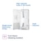 Tork Paper Towel Dispenser, Plastic, White 552520 - alternate 6