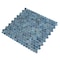 Apollo Tile Blue 12.2 in x 12.2 in Glass Glossy Floor and Wall Mosaic Tile 10.34 sqft/case, 10PK APLAPN8803A - alternate 3