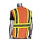 Pip ANSI Type R Class 2 Two-Tone Six Pocket Mesh Vest 302-MVZT-OR/2X - alternate 2
