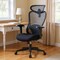 Homeroots Black Adjustable Height Swivel Rolling Executive Office Chair 712834 - alternate 5