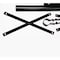 Mytee Products Set of 2 Pcs 24in x 24in Semi Truck Black Poly Quarter Fender with Mounting Hardware PQF-S-2424 - alternate 5