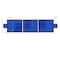 Mytee Products Blue Trucking Flatbed Vinyl Tarp Heavy Duty 18oz 3 Piece Lumber Tarp (6 ft Drop) LT6FT3PC-BLUE - alternate 1