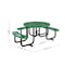 Flash Furniture Round Green, Polyethylene, Steel, 82.5 in L SLF-EMR46ADA-HL60L-GN-GG - alternate 5