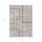 Homeroots 10' X 14' Taupe Charcoal And Copper Geometric Washable Indoor Outdoor Area Rug 588349 - alternate 6