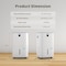 Edendirect 50 pt. 3,500 sq. ft. Dehumidifier in. White with Built-in Pump, Drain Hose, 3 Fan Speed ZR-D026P-50PT3-P - alternate 4