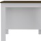 Homeroots White and Brown 41in Kitchen Island With Storage 477873 - alternate 3